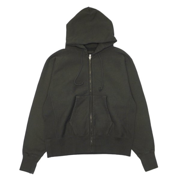 画像1: 【PointUp10%11/10迄】KAPTAIN SUNSHINE(キャプテンサンシャイン)Front Zipper Hoody(フロントジッパーフーディー)/ Fade Black(フェードブラック) (1)