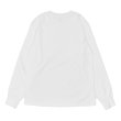 画像3: Yonetomi NEW BASIC(ヨネトミニューベーシック)NEW BASIC T-SHIRT "LONG SLEEVE"(ニューベーシックTシャツ "ロングスリーブ")/ White(ホワイト)・Black(ブラック) (3)