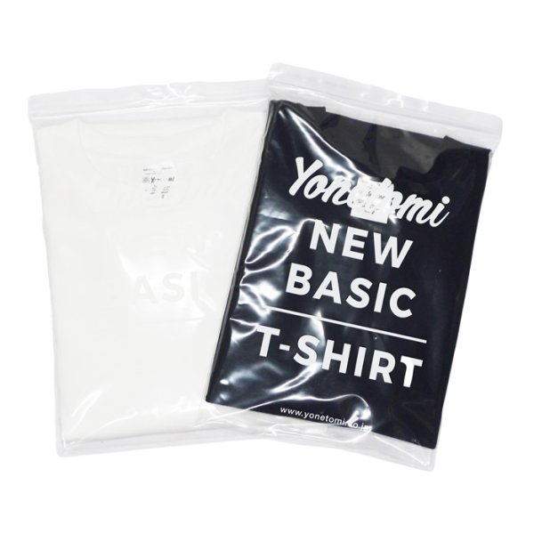 画像9: Yonetomi NEW BASIC(ヨネトミニューベーシック)NEW BASIC T-SHIRT "LONG SLEEVE"(ニューベーシックTシャツ "ロングスリーブ")/ White(ホワイト)・Black(ブラック) (9)