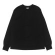画像4: Yonetomi NEW BASIC(ヨネトミニューベーシック)NEW BASIC T-SHIRT "LONG SLEEVE"(ニューベーシックTシャツ "ロングスリーブ")/ White(ホワイト)・Black(ブラック) (4)