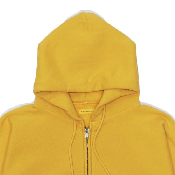 画像3: 【PointUp10%11/10迄】KAPTAIN SUNSHINE(キャプテンサンシャイン)Front Zipper Hoody(フロントジッパーフーディー)/ Yellow(イエロー) (3)