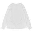 画像2: Yonetomi NEW BASIC(ヨネトミニューベーシック)NEW BASIC T-SHIRT "LONG SLEEVE"(ニューベーシックTシャツ "ロングスリーブ")/ White(ホワイト)・Black(ブラック) (2)