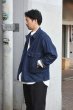 画像9: *A VONTADE（アボンタージ）Naval Utility Jacket（ナバルユーティリティジャケット）"Indigo＆Black Denim" / Black（ブラック） (9)