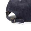 画像8: FULLCOUNT（フルカウント）#6843 6Panel Denim Baseball Cap（6パネルデニムベースボールキャップ）‘F' Patch / Indigo Blue（インディゴブルー） (8)