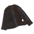 画像3: ENGINEERED GARMENTS（エンジニアードガーメンツ）KNIT CARDIGAN（ニットカーディガン）"Wool Poly Nep Sweater Knit" / Brown（ブラウン） (3)