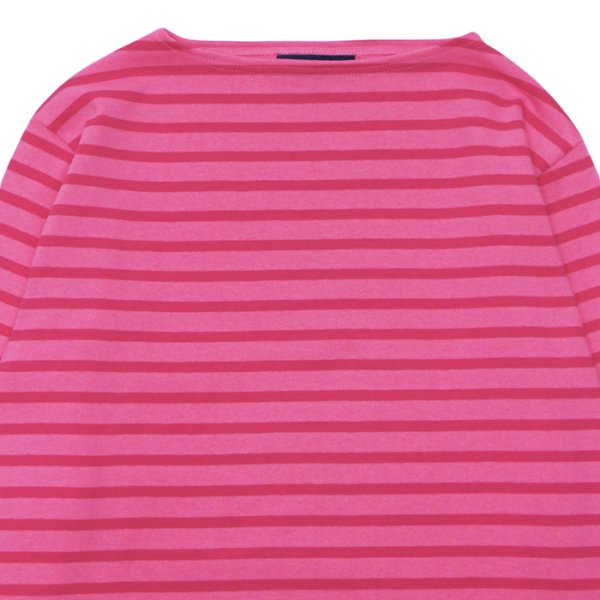 画像3: SAINT JAMES（セントジェームス）OUESSANT（ウエッソン）"BORDER" / NEON×DRAGON（ピンク×ショッキングピンク） (3)