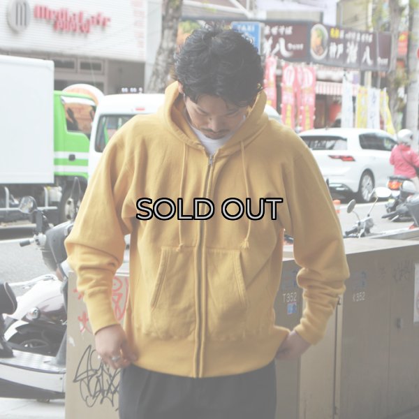 画像8: KAPTAIN SUNSHINE（キャプテンサンシャイン）Front Zipper Hoody（フロントジッパーフーディー）/ Yellow（イエロー） (8)