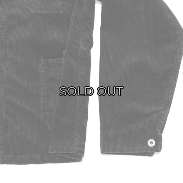 画像6: Post O'Alls（ポストオーバーオールズ）POS-Travail 2（ポストラバイル 2） "Widewale Cords" / Charcoal（チャコール） (6)