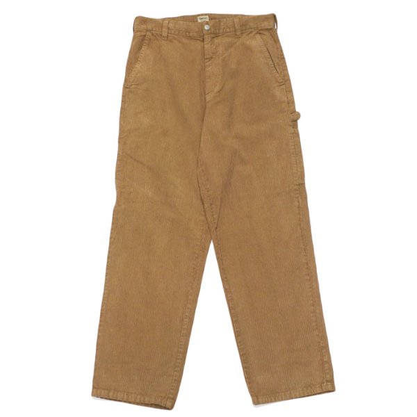 画像1: SMITH'S AMERICAN(スミスアメリカン)LES HALLES painter(レアールペインター)"Uneven Corduroy / Garment dye" / Mocha(モカ)【裾上げ無料】 (1)