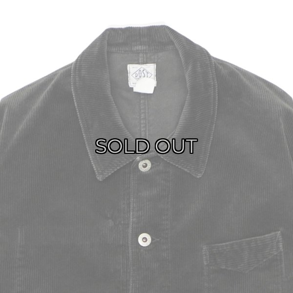 画像4: Post O'Alls（ポストオーバーオールズ）POS-Travail 2（ポストラバイル 2） "Widewale Cords" / Charcoal（チャコール） (4)