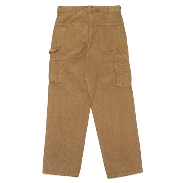 画像2: SMITH'S AMERICAN(スミスアメリカン)LES HALLES painter(レアールペインター)"Uneven Corduroy / Garment dye" / Mocha(モカ)【裾上げ無料】 (2)