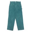 画像1: SMITH'S AMERICAN(スミスアメリカン)LES HALLES painter(レアールペインター)"Uneven Corduroy / Garment dye" / Jade(ジェード)【裾上げ無料】 (1)