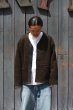 画像8: ENGINEERED GARMENTS（エンジニアードガーメンツ）KNIT CARDIGAN（ニットカーディガン）"Wool Poly Nep Sweater Knit" / Brown（ブラウン） (8)