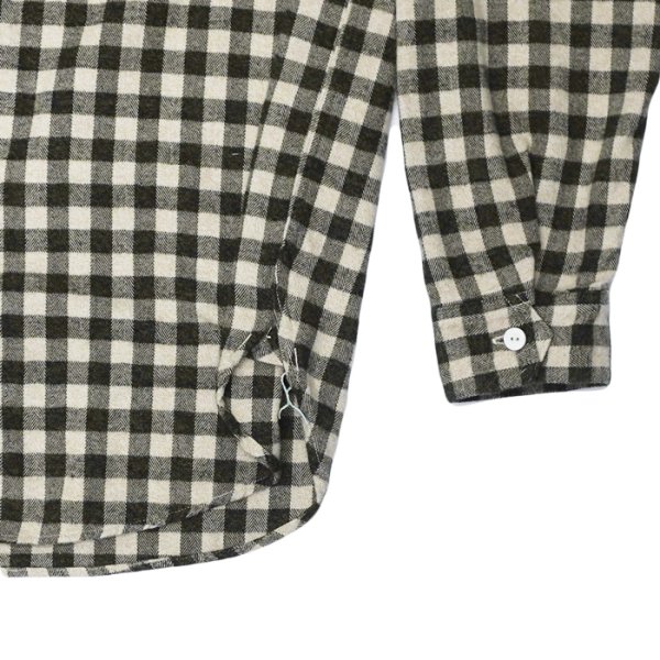 画像5: Post O'Alls(ポストオーバーオールズ)St.Louis(セント・ルイス)”Cotton Flannel Plaid" / Grey Block(グレー ブロックチェック) (5)