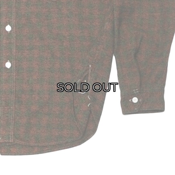 画像5: Post O'Alls（ポストオーバーオールズ）St.Louis（セント・ルイス）”Cotton Flannel Plaid" / Orange Block（オレンジ ブロックチェック） (5)