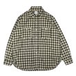 画像1: Post O'Alls(ポストオーバーオールズ)St.Louis(セント・ルイス)”Cotton Flannel Plaid" / Grey Block(グレー ブロックチェック) (1)