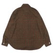 画像2: Post O'Alls(ポストオーバーオールズ)St.Louis(セント・ルイス)”Cotton Flannel Plaid" / Orange Block(オレンジ ブロックチェック) (2)