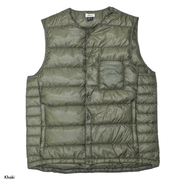 画像3: NANGA(ナンガ)INNER DOWN VEST(インナーダウンベスト)/ 3Colors(全3色展開) (3)
