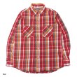 画像2: CAMCO(カムコ)Heavy Wight Flannel Shirt(ヘビーウエイト フランネルシャツ)/ Grey(グレー)・Red(レッド)・Blue(ブルー) (2)