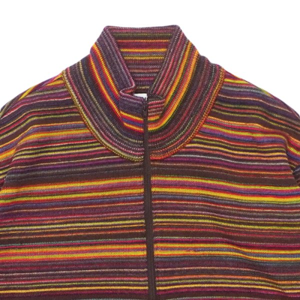画像3: COOHEM(コーヘン)MULTI KURARI TENJIKU KNIT PULLOVER(マルチクサリ天竺ニットプルオーバー)/ Red(レッド) (3)