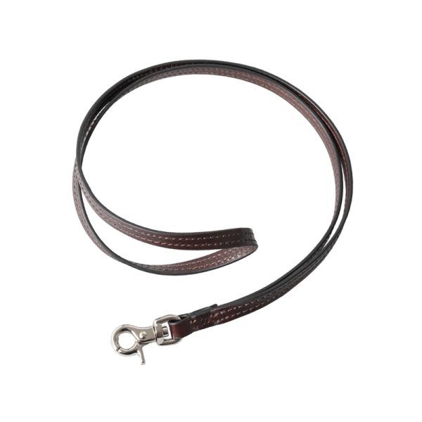 画像1: WILD SWANS(ワイルドスワンズ)TETHER(テザー)レザーストラップ/Choco(チョコ)"サドルプルアップ"/ショートサイズ(S)・ロングサイズ(L) (1)