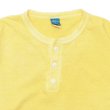 画像3: Good On(グッドオン)Long Sleeve Henley Neck Tee(ロングスリーブヘンリーネックTシャツ)"Pigment Dye" / Straw(ストロー) (3)