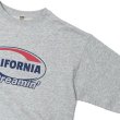 画像4: BARNS OUTFITTERS (バーンズアウトフィッターズ)Super Heavy Weight  Sweat Shirt(スーパーヘビーウェイトスウェットシャツ)"Calfornia Dreamin'" / Grey(グレー) (4)