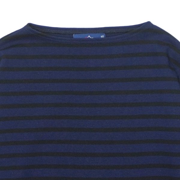 画像3: SAINT JAMES（セントジェームス）OUESSANT（ウエッソン）/ NAVY×NOIR（ネイビー×ブラック） (3)