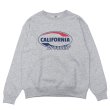 画像1: BARNS OUTFITTERS (バーンズアウトフィッターズ)Super Heavy Weight  Sweat Shirt(スーパーヘビーウェイトスウェットシャツ)"Calfornia Dreamin'" / Grey(グレー) (1)