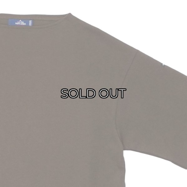 画像4: SAINT JAMES（セントジェームス）OUESSANT LOOSE（ウエッソン・ルーズ）"SOLID" / CHOCO（チョコ） (4)