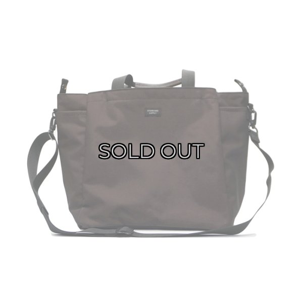 画像4: STANDARD SUPPLY(スタンダードサプライ)2WAY FOLD TOTE(2ウェイホールドトートバッグ)"60/40 SIMPLICITY Limited Edition" / Dark Brown(ダークブラウン) (4)