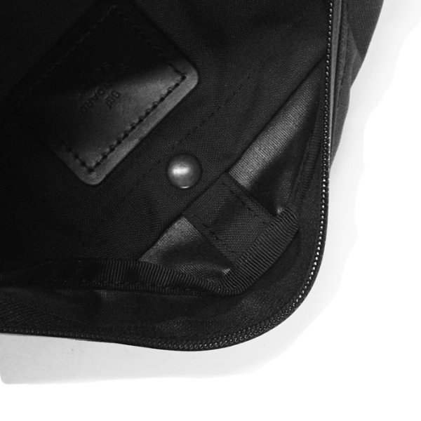 画像4: STANDARD SUPPLY(スタンダードサプライ)WEEKEND SHOULDER(ウィークエンドショルダー) "MATTE"/ Black(ブラック) (4)