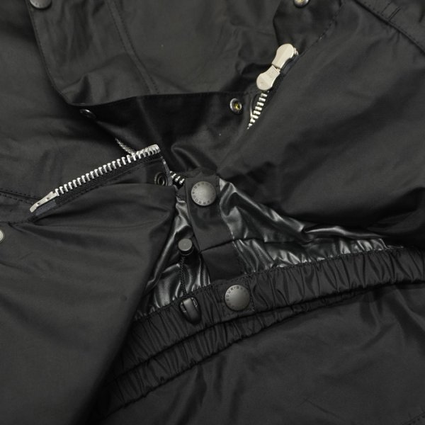 画像11: Barbour(バブァー)TRANSPORT WAX JACKET(トランスポートワックスジャケット)"Wax Cotton" / Black(ブラック) (11)