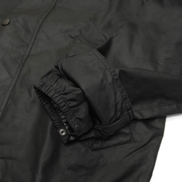 画像10: Barbour(バブァー)TRANSPORT WAX JACKET(トランスポートワックスジャケット)"Wax Cotton" / Black(ブラック) (10)