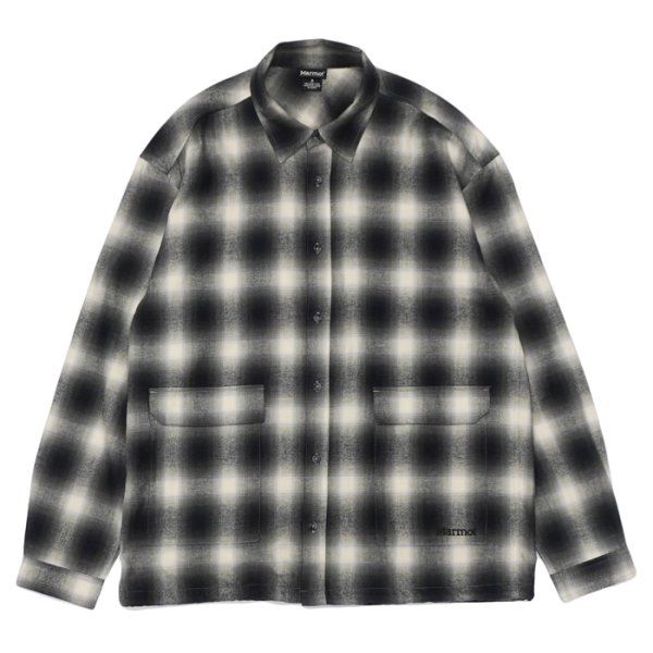 画像1: Marmot（マーモット）Over Hand Shirts（オーバーハンドシャツ）/ Gray（グレー） (1)
