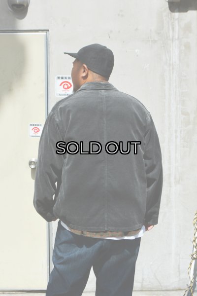 画像12: Post O'Alls（ポストオーバーオールズ）POS-Travail 2（ポストラバイル 2） "Widewale Cords" / Charcoal（チャコール） (12)