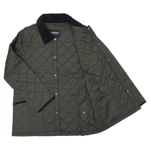 画像3: Barbour（バブァー）LIDDESDALE QUILT JACKET（リデスデイル キルトジャケット）/Sage（セージ） (3)