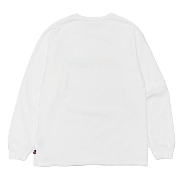画像3: ＜30%OFF＞Sloppy Supply（スラッピーサプライ）Long Sleeve Print Tee（ロングスリーブプリントTシャツ）"ANYWAY" / White（ホワイト）・Black（ブラック） (3)