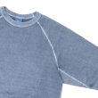 画像3: Good On（グッドオン）Raglan Crew Sweat（ラグランクルースウェット）"Pigment Dye" / Ajisai（アジサイ） (3)