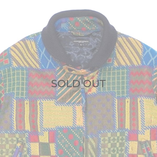 画像4: ENGINEERED GARMENTS（エンジニアードガーメンツ）LL Jacket（LLジャケット）"Geometric PW Jacquard" / Multi Color（マルチカラー） (4)