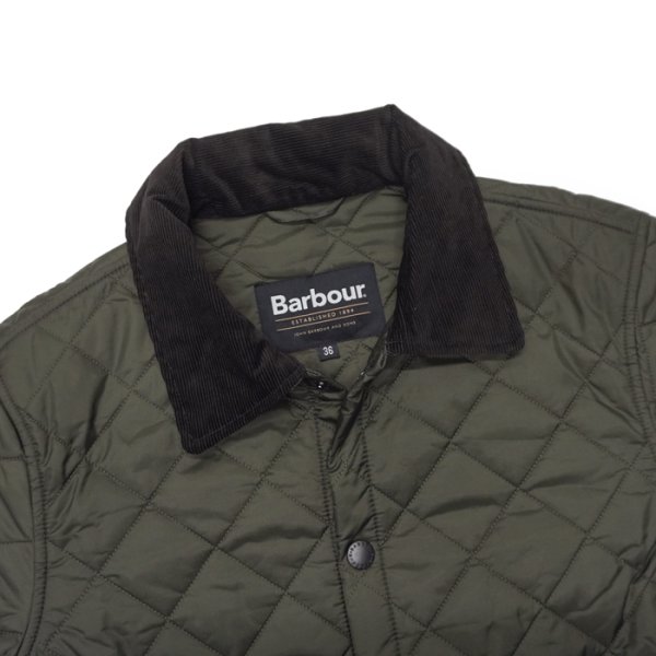 画像4: Barbour（バブァー）LIDDESDALE QUILT JACKET（リデスデイル キルトジャケット）/Sage（セージ） (4)