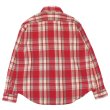 画像2: BARNS OUTFITTERS×BIG MAC（バーンズアウトフィッターズ×ビックマック）Flannel L/S Shirt（フランネルロングスリーブシャツ） / Red（レッド） (2)