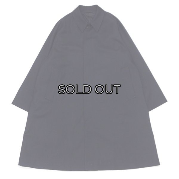 画像1: KAPTAIN SUNSHINE（キャプテンサンシャイン）Walker Coat（ウォーカーコート）"FINX COTTON Fully Lined" / Navy（ネイビー） (1)