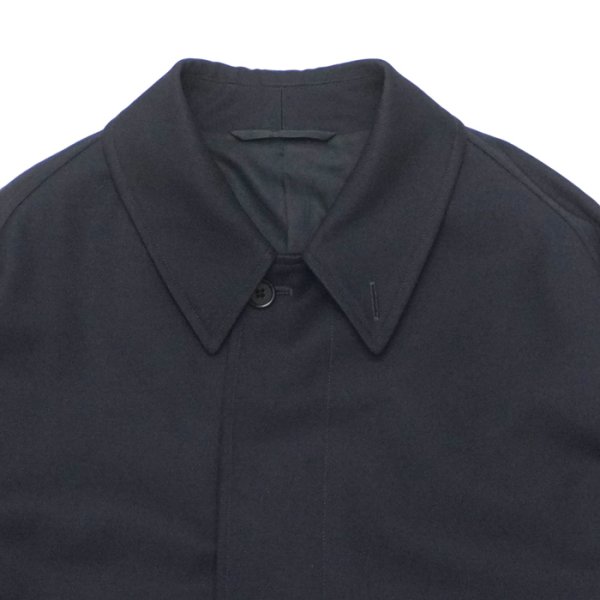 画像4: KAPTAIN SUNSHINE（キャプテンサンシャイン）Wool Cavalry Walker Coat（ウールキャバリーウォーカーコート） / Navy（ネイビー） (4)
