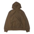 画像2: blurhms ROOTSTOCK（ブラームスルーツストック）Soft&Hard Sweat Hoodie Zip（ソフト&ハードスウェットフーディジップ）/ Khaki Brown（カーキブラウン） (2)