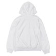 画像2: blurhms ROOTSTOCK（ブラームスルーツストック）Soft&Hard Sweat Hoodie Zip（ソフト&ハードスウェットフーディジップ）/ Heather White（ヘザーホワイト） (2)