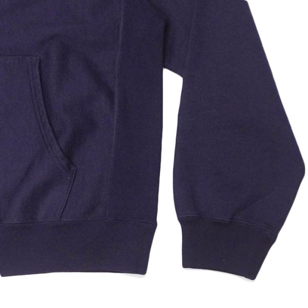 画像5: ＜20%OFF＞blurhms ROOTSTOCK（ブラームスルーツストック）Soft&Hard Sweat Hoodie Zip（ソフト&ハードスウェットフーディジップ）/ Dark Purple（ダークパープル） (5)