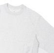 画像4: blurhms ROOTSTOCK（ブラームスルーツストック）Soft&Hard Sweat Crew Neck Pullover（ソフト&ハードスウェットクルーネックプルオーバー）/ Heather White（ヘザーホワイト） (4)