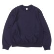 画像1: blurhms ROOTSTOCK（ブラームスルーツストック）Soft&Hard Sweat Crew Neck Pullover（ソフト&ハードスウェットクルーネックプルオーバー）/ Dark Purple（ダークパープル） (1)