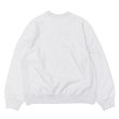 画像2: blurhms ROOTSTOCK（ブラームスルーツストック）Soft&Hard Sweat Crew Neck Pullover（ソフト&ハードスウェットクルーネックプルオーバー）/ Heather White（ヘザーホワイト） (2)